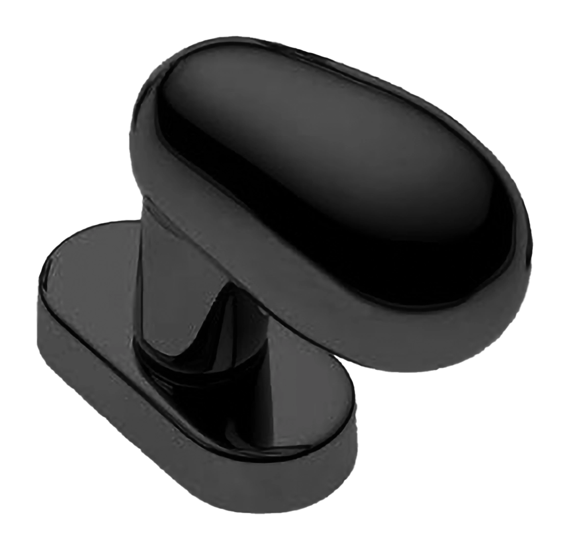 Ручка оконная UOVO W1 NERO, цвет - черный фото купить Пермь