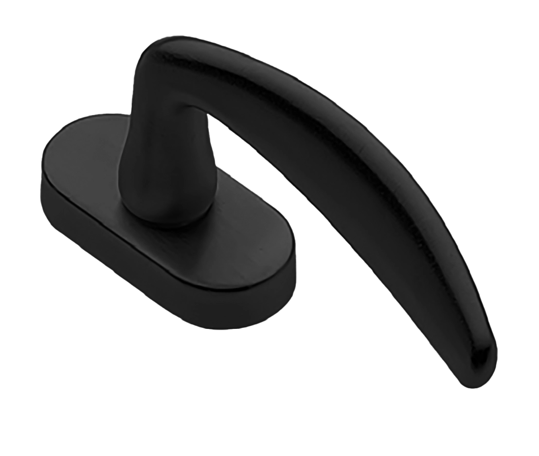 Ручка оконная MOGADOR W1 NERO, цвет - черный фото купить Пермь