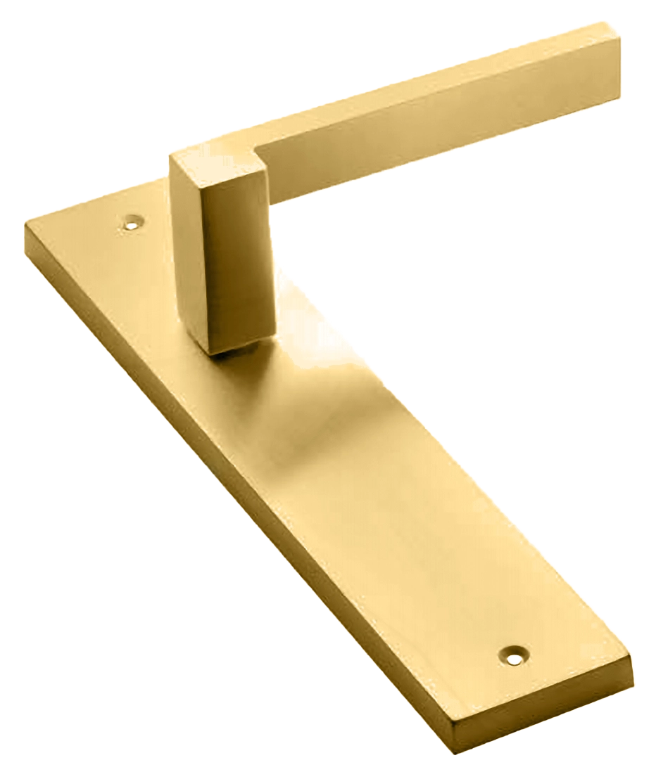 STONE PL OSA, ручка на планке, цвет - матовое золото фото купить в Перми