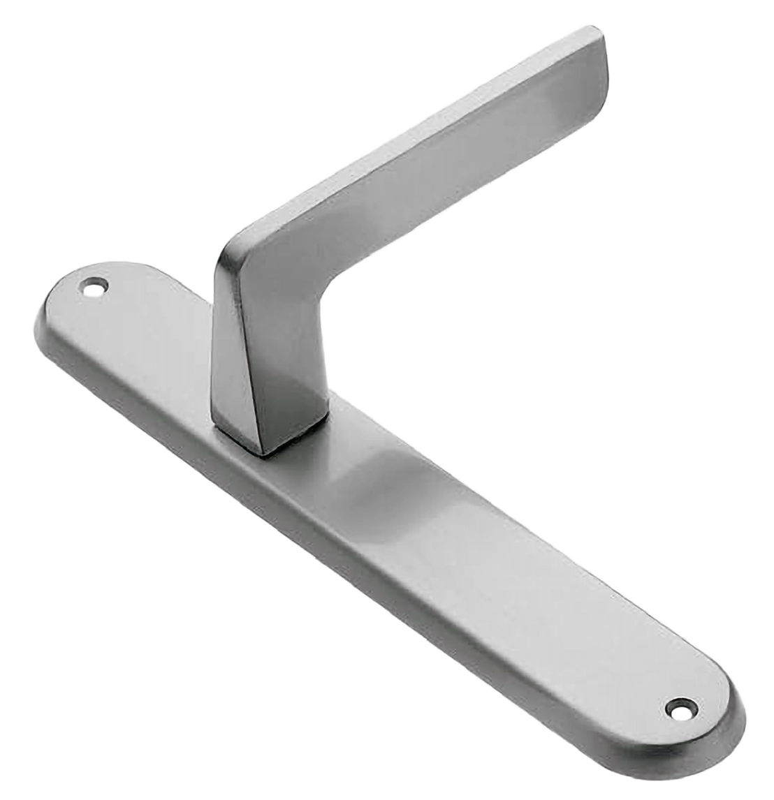 Ручка дверная на планке ROCK PL CSA, цвет матовый хром, латунь фото купить в Перми