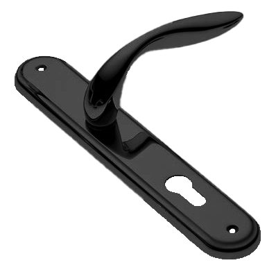 LEON PL NERO, ручка на планке, цвет - черный фото купить в Перми