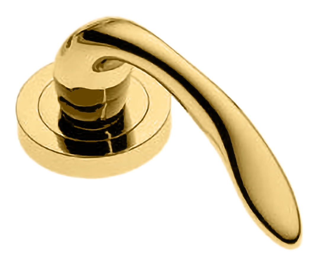 Ручка оконная LEON W1 OTL, цвет - золото фото купить в Перми