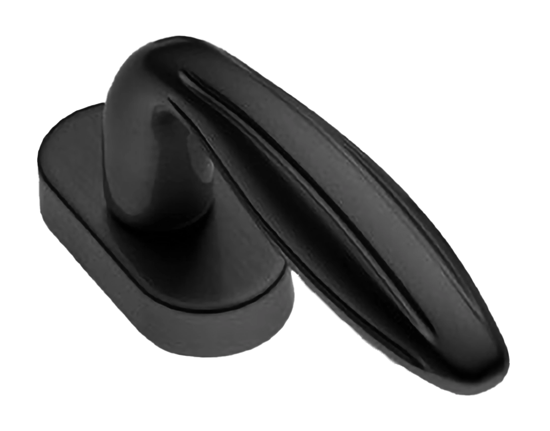 Ручка оконная BUD W1 NERO, цвет - черный фото купить в Перми