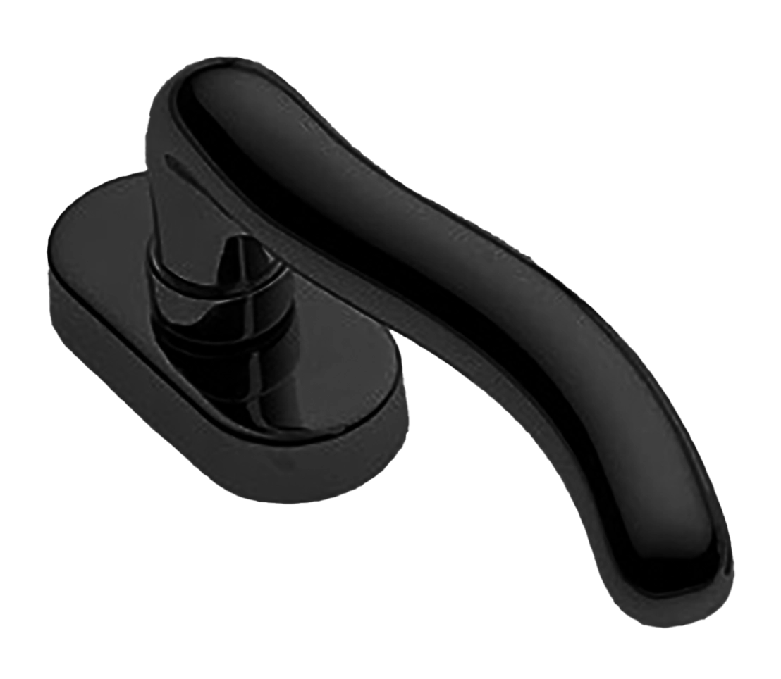 Ручка оконная SNAKE W1 NERO, цвет - черный фото купить в Перми