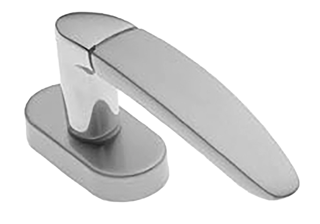 Ручка оконная SAIL W1 CSA/CRO, цвет - матовый хром/хром фото купить в Перми