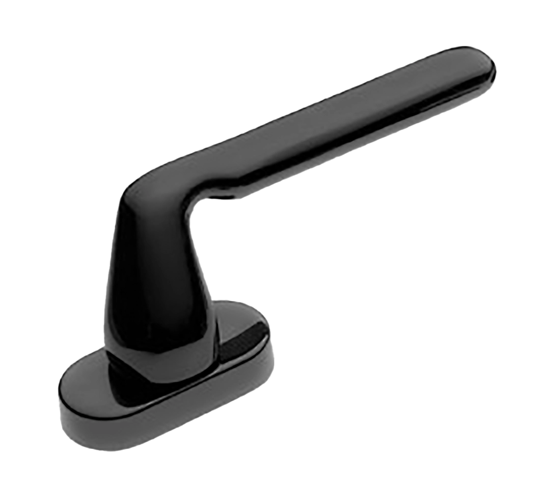 Ручка оконная NIRVANA W1 NERO, цвет - черный фото купить в Перми