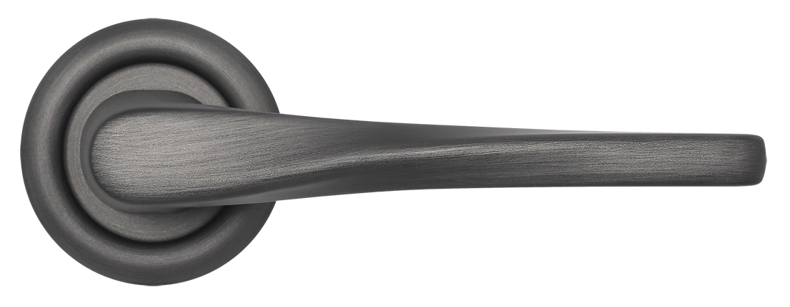 Ручка дверная THE OLYMPICS R7 SST на круглой розетке, цвет Летняя гроза/Summer Storm фото купить в Перми