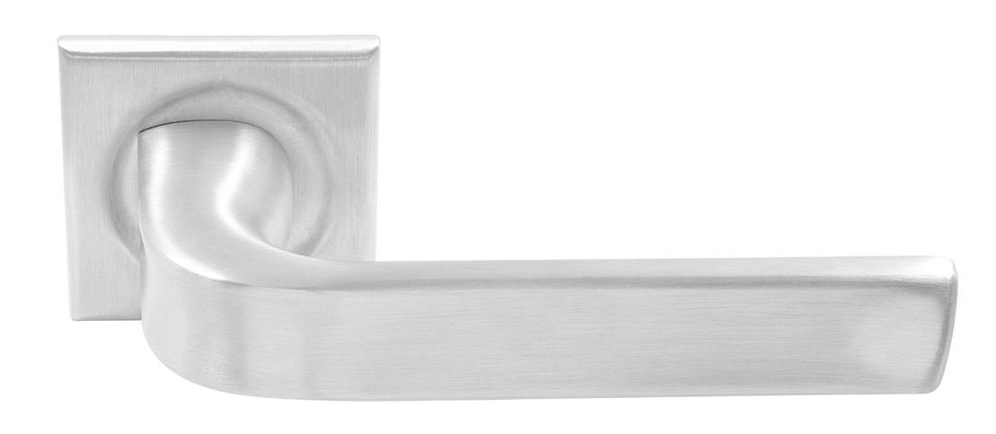 Ручка дверная THE BUS STATION S7 WF на квадратной розетке, цвет Зимняя стужа/Winter Frost фото купить Пермь