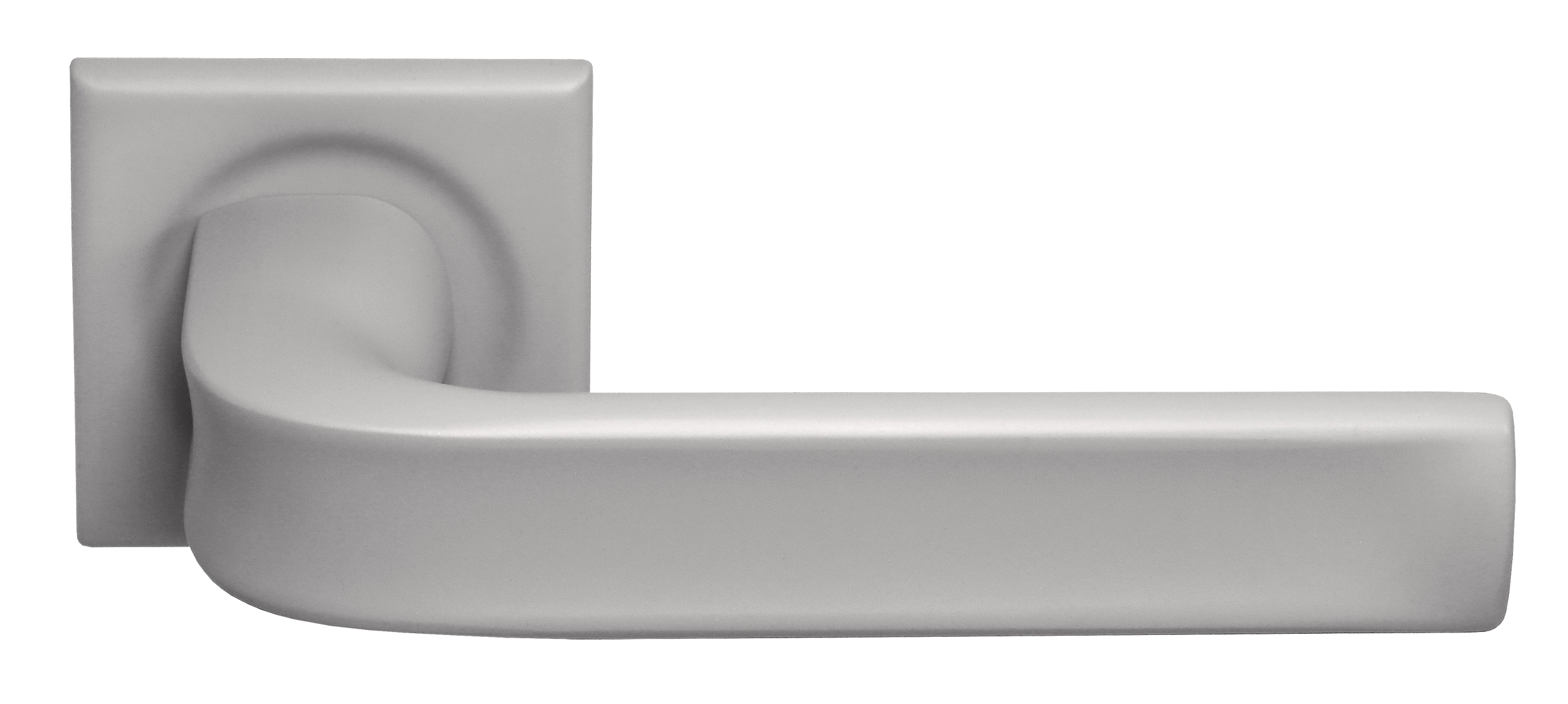 Ручка дверная THE BUS STATION S7 SMI на квадратной розетке, цвет Весенняя дымка/Spring Mist фото купить Пермь