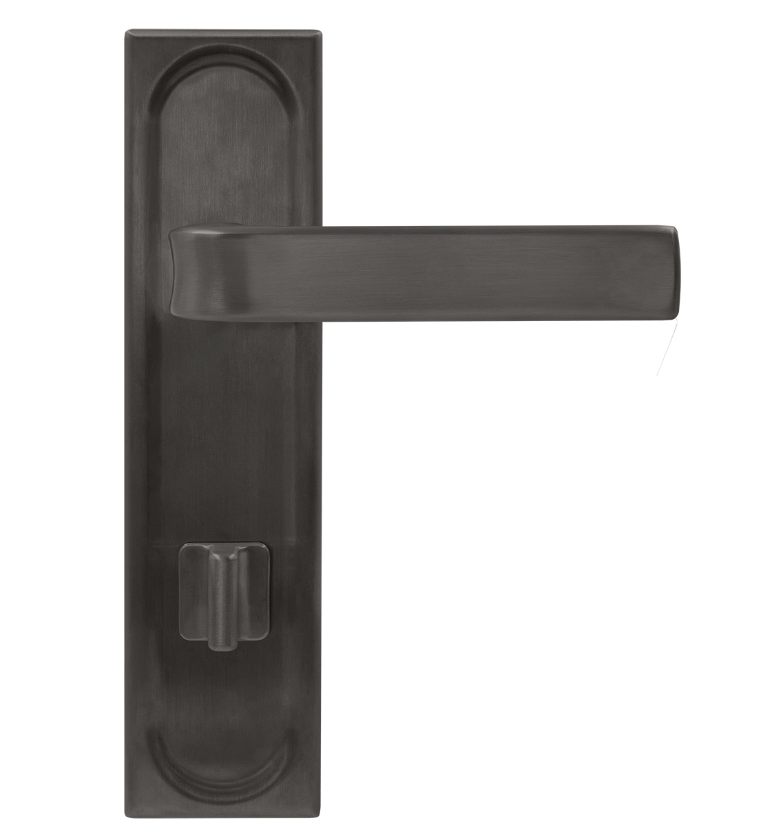 Ручка дверная THE BUS STATION PLS SST на планке, цвет Летняя гроза/Summer Storm фото купить в Перми