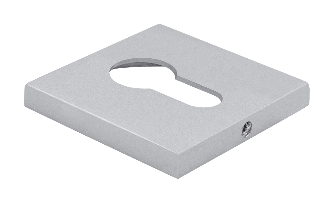 Накладка на замок MH-KH-S6 ASC под евроцилиндр, цвет анодированный матовый хром фото купить Пермь