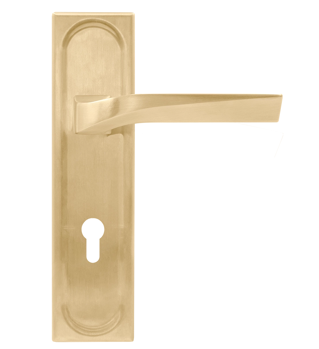 Ручка дверная WD CONCERT HALL PLS AH на планке, цвет Осенний мёд/Autumn Honey фото фурнитура Пермь