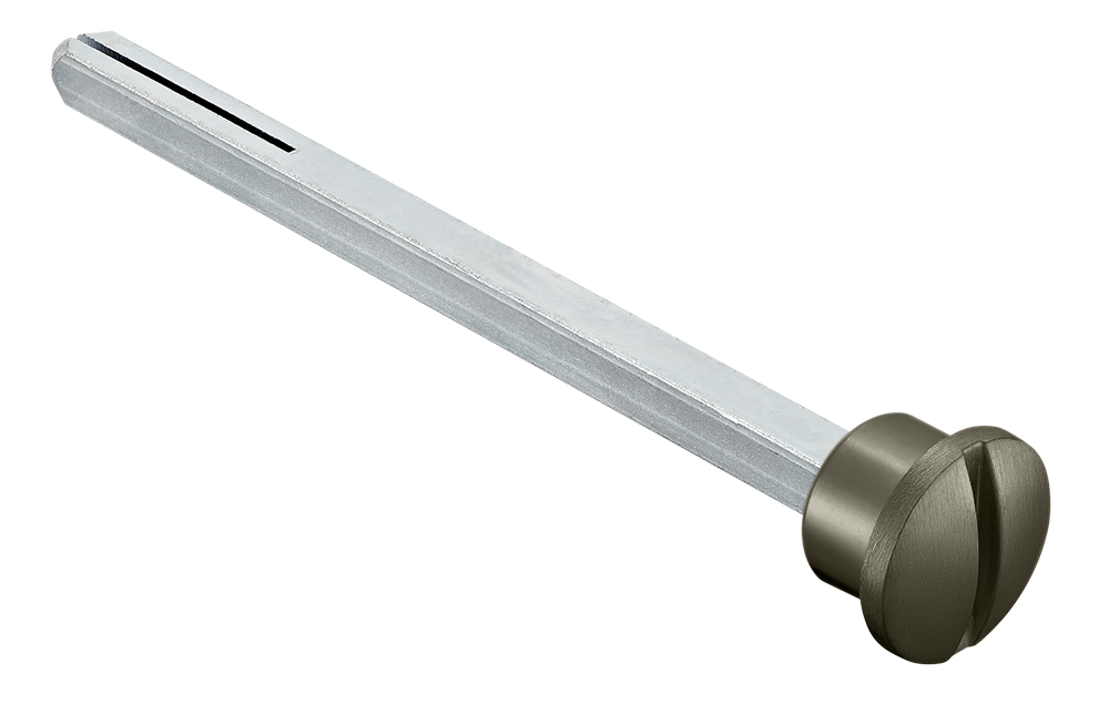 Четырехгранник LUX-SPINDLE-WC 110 ANT 110мм с кнопкой, цвет антрацит фото купить Пермь
