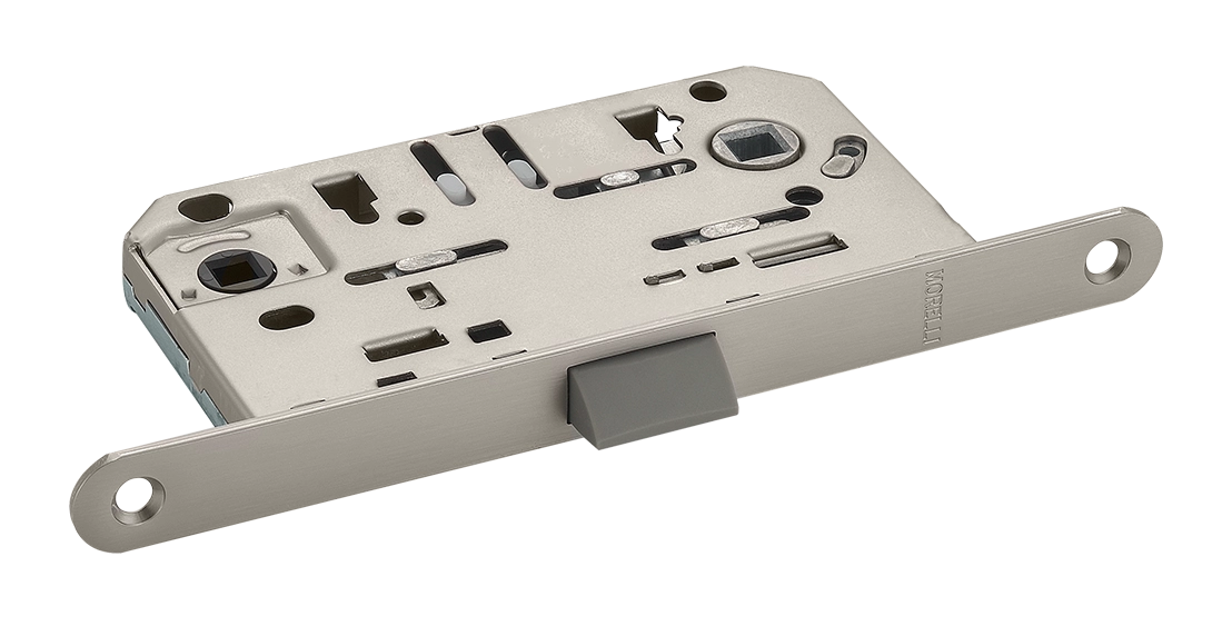 Замок межкомнатный 1895P MSN бесшумный многофункциональный, цвет матовый сатинированный никель фото 1 Замок межкомнатный 1895P MSN бесшумный многофункциональный, цвет матовый сатинированный никель фото купить Пермь