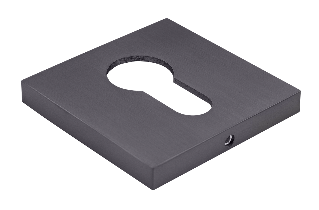 Накладка на замок MH-KH-S6 GR под евроцилиндр, цвет graphite фото купить Пермь