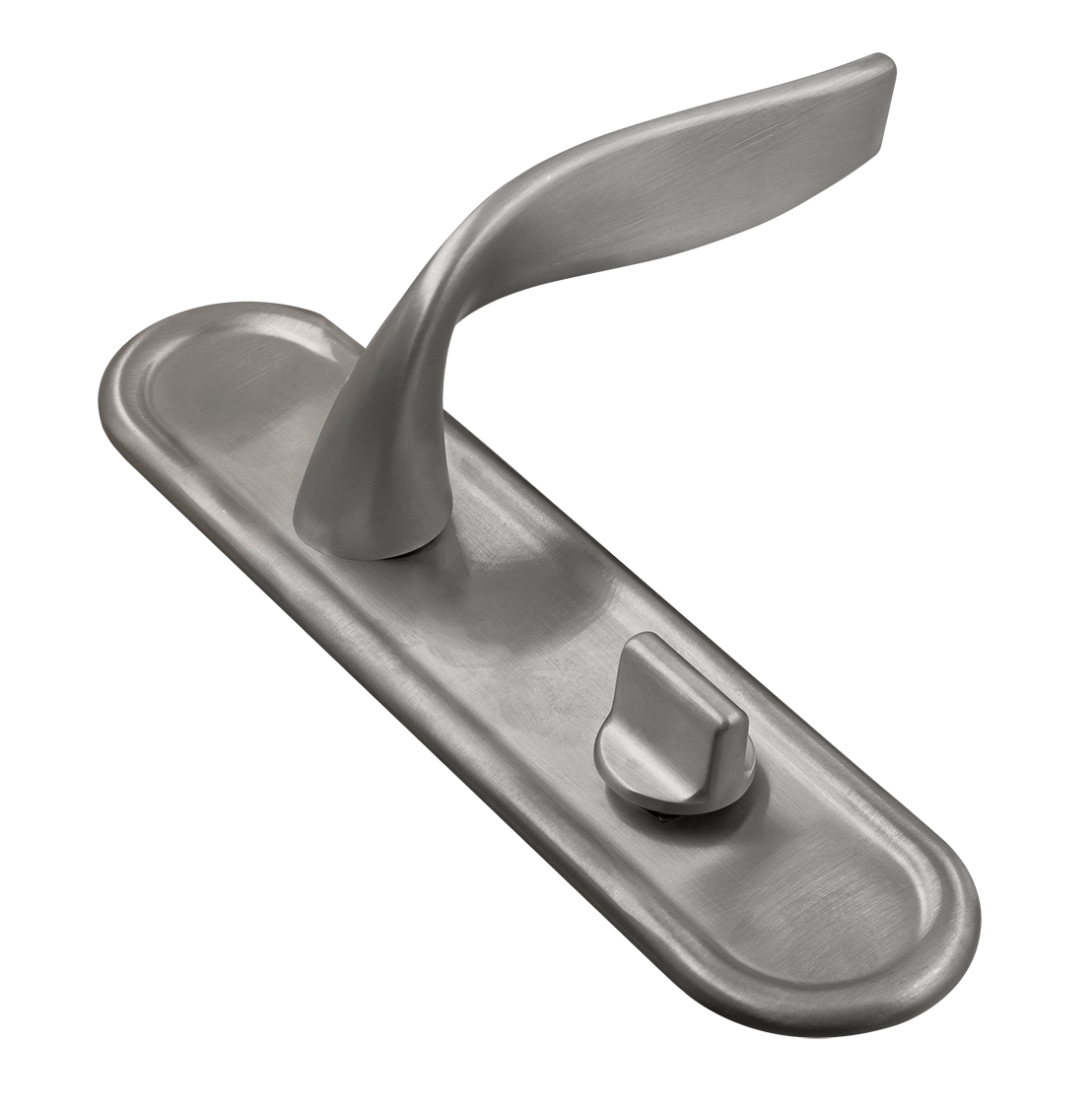 Ручка дверная SKYSCRAPER PLR WF на планке, цвет Зимняя стужа/Winter Frost фото купить Пермь