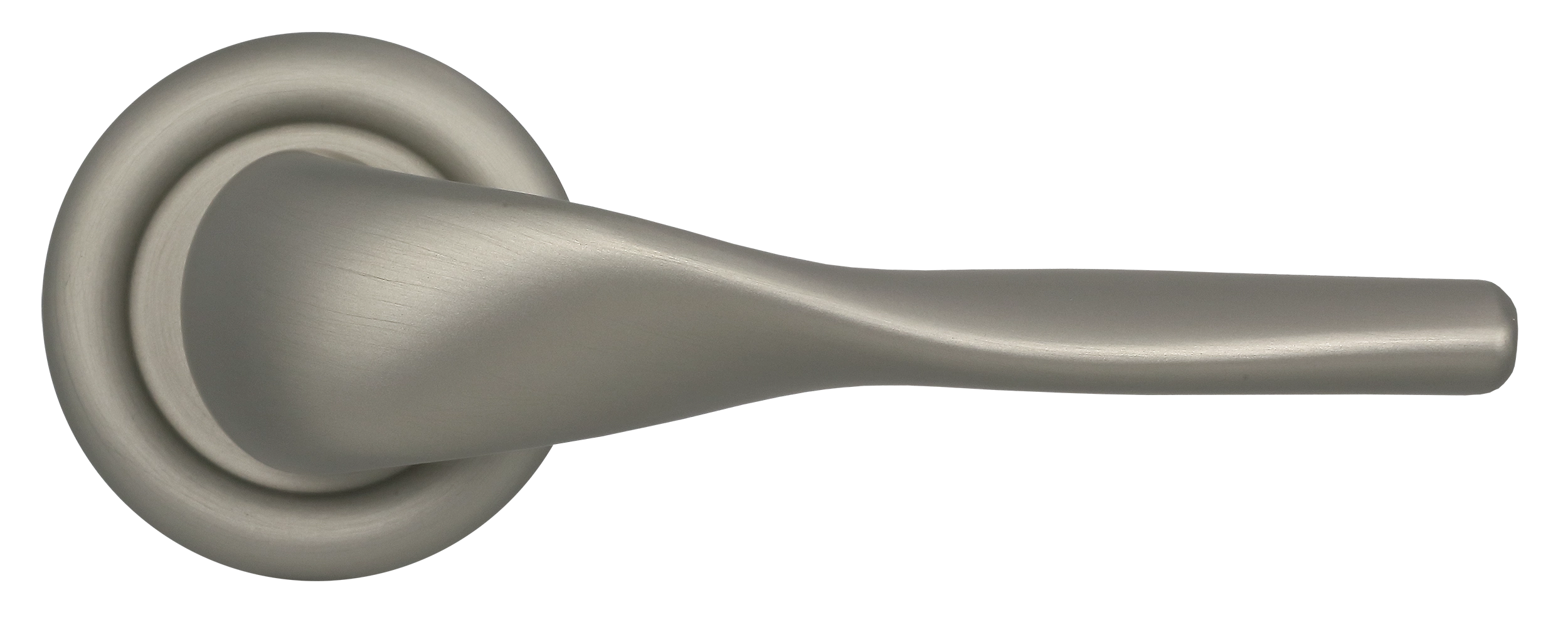 Ручка дверная LVB R7 SMI на круглой розетке, цвет Весенняя дымка/Spring Mist фото купить в Перми