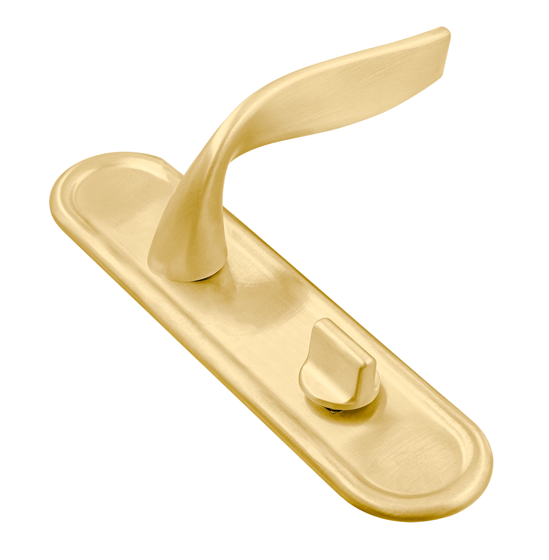 Ручка дверная SKYSCRAPER PLR AH на планке, цвет Осенний мёд/Autumn Honey фото купить Пермь