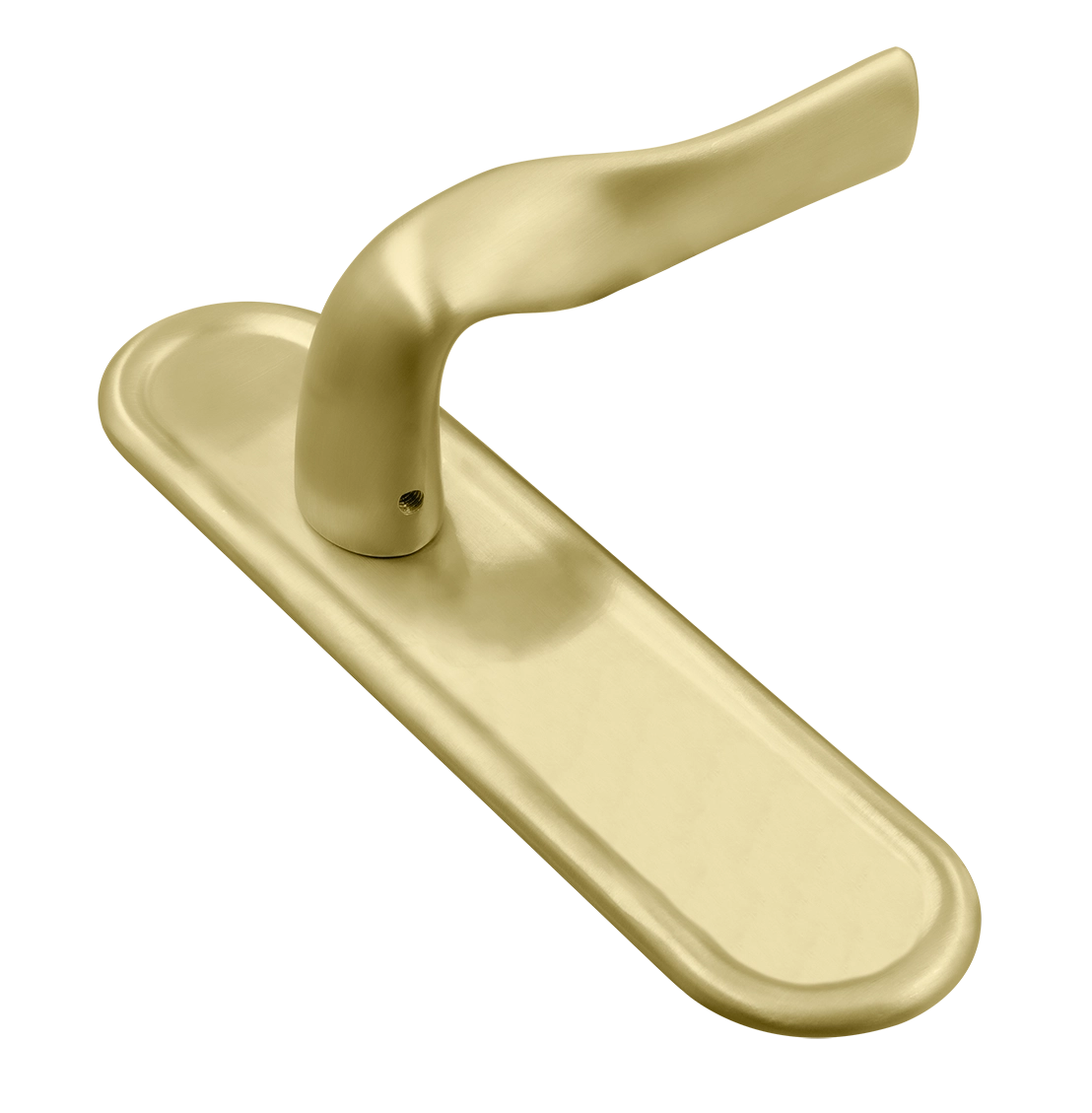 Ручка дверная LVB PLR AH на планке, цвет Осенний мёд/Autumn Honey фото купить Пермь