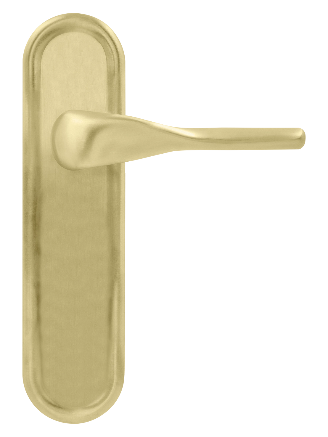 Ручка дверная LVB PLR AH на планке, цвет Осенний мёд/Autumn Honey фото купить в Перми