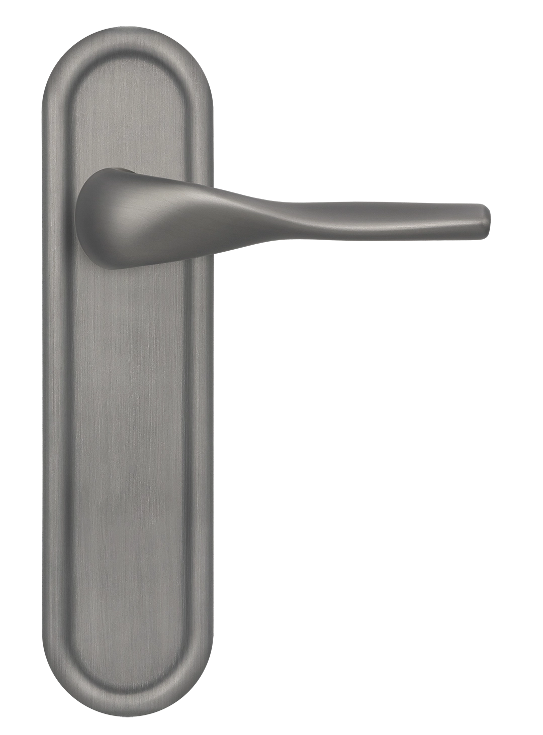 Ручка дверная LVB PLR WF на планке, цвет Зимняя стужа/Winter Frost фото купить в Перми