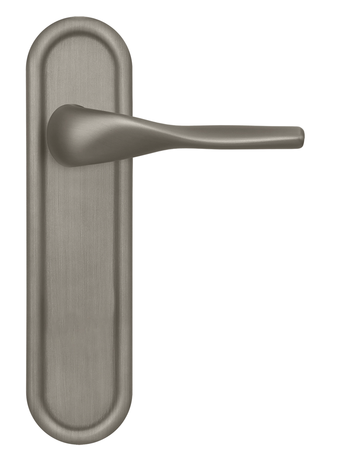 Ручка дверная LVB PLR SMI на планке, цвет Весенняя дымка/Spring Mist фото купить в Перми