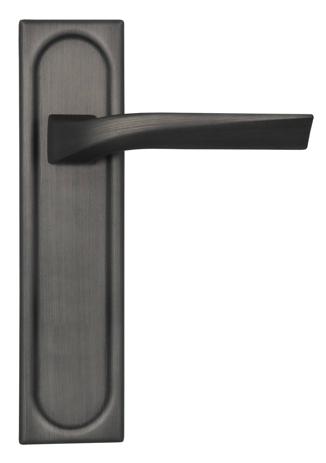 Ручка дверная WD CONCERT HALL PLS SST на планке, цвет Летняя гроза/Summer Storm фото купить в Перми