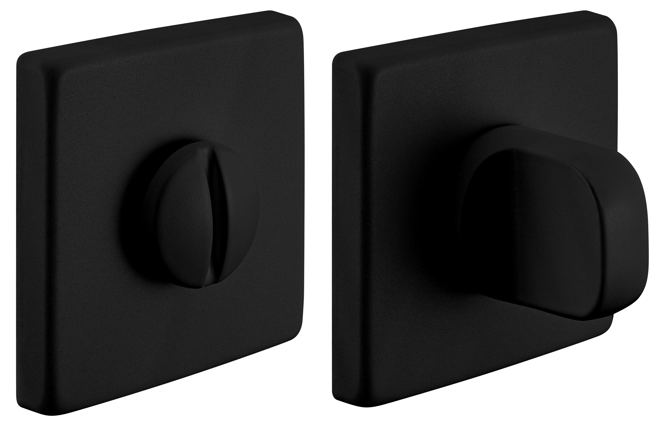 LUX-WC-S5 NERO, завертка дверная, цвет - черный фото купить Пермь