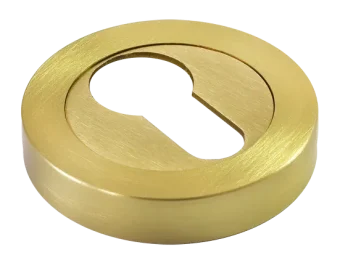 LUX-KH-R2 OSA, накладка на евроцилиндр, цвет - матовое золото