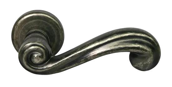 PLAZA, ручка дверная CC-1 FEA, цвет - состаренное серебро фото купить Пермь