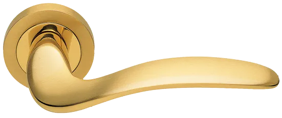 COBRA R2 OSA, ручка дверная, цвет -  матовое золото фото купить Пермь