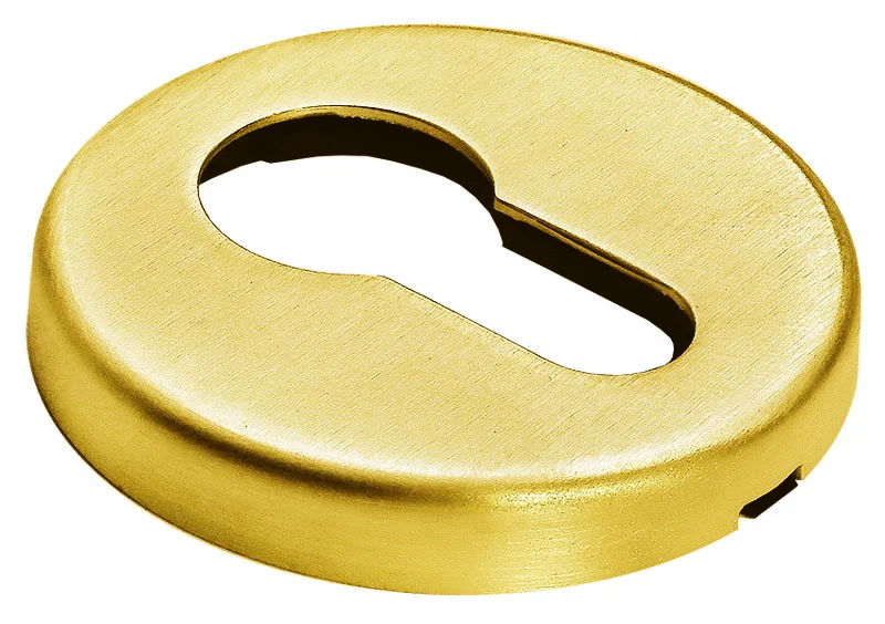 LUX-KH-R5 OSA, накладка на евроцилиндр, цвет - матовое золото фото купить Пермь