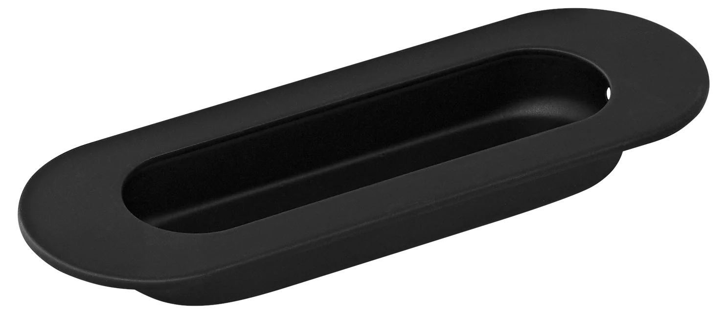 MHS120 BL, ручка для раздвижных дверей, цвет - черный фото купить Пермь