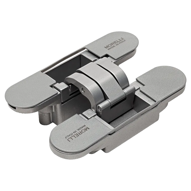 Петля скрытая HH-20 SC, врезная с 3D-регулировкой, вес полотна до 60 кг, цвет матовый хром фото купить Пермь