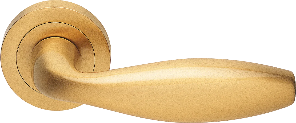 SIENA R2 OSA, ручка дверная, цвет - матовое золото фото купить Пермь