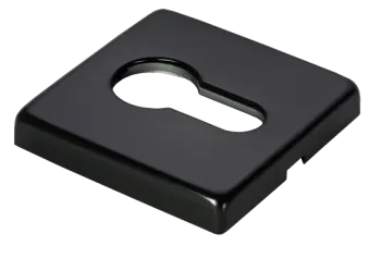 LUX-KH-SQ NERO, накладка на евроцилиндр, цвет - черный