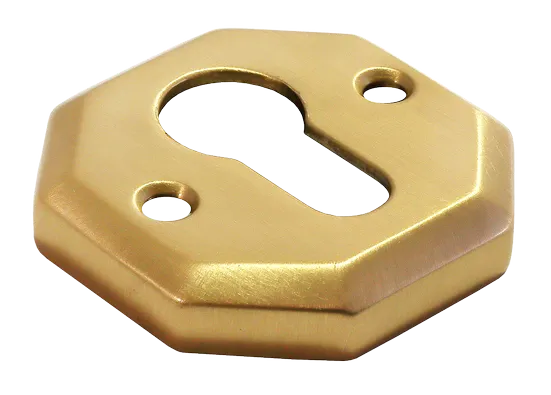 LUX-KH-Y OSA, накладка на евроцилиндр, цвет - матовое золото фото купить Пермь